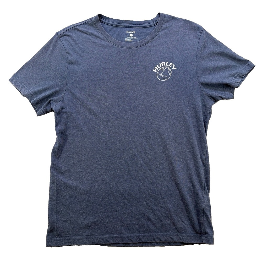 Hurley Men's Graphic Tee Size Large Blue